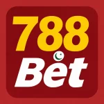 788bet logo with yellow 788 text and white win lettering on red background