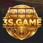 Golden 3S Game logo with 777 slot machine design.