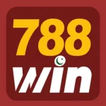 7888win logo with yellow 788 text and white win lettering on red background