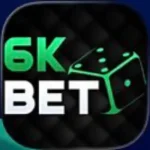 6Kbet Game official logo with green dice icon on black background for Android APK download